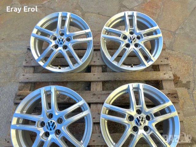 16 джанти 5x100 VW Golf 4 Polo, Audi A1 A2 A3, Skoda Fabia, Seat Ibiza 5х100 Ауди Поло Голф4, снимка 1