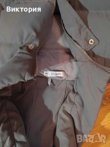 дълга сива грейка , снимка 3 - Елеци - 52704125