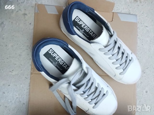 Кожени кецове Golden Goose, снимка 8 - Кецове - 51174516