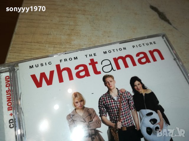 WHAT A MAN CD X2 ВНОС GERMANY 2812231133, снимка 5 - CD дискове - 43569141
