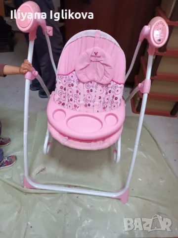 Бебешка люлка, снимка 2 - Детски люлки - 49643166
