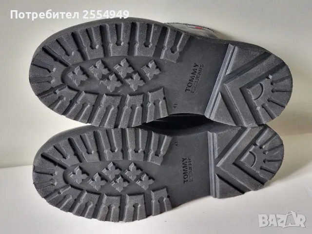 Зимни боти Tommy Hilfiger 41 номер, снимка 7 - Мъжки боти - 49435423