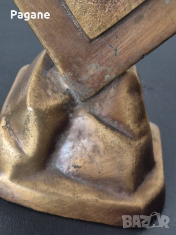 Авторска бронзова пластика „Ръце“ – Художествена скулптура (24.5 см) ​, снимка 7 - Антикварни и старинни предмети - 53294901