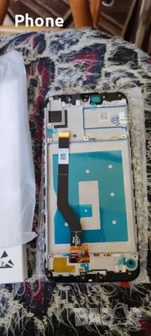 чисто нов дисплей със рамка за huawei Y7 2019 , снимка 5 - Резервни части за телефони - 47787083