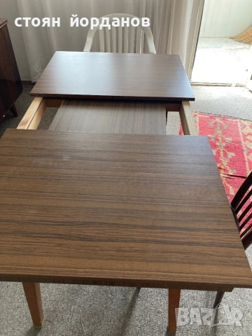 диван разтегателен,пружинени легла,маса разтегателна,стъклена масичка за телевизор, снимка 2 - Дивани и мека мебел - 51795314