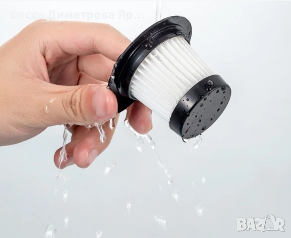 Акумулаторна домакинска ръчна прахосмукачка с 5 накрайника, снимка 17 - Прахосмукачки - 51224946