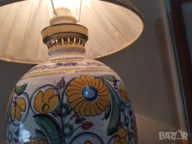 Ретро настолна лампа, снимка 5 - Настолни лампи - 43802630