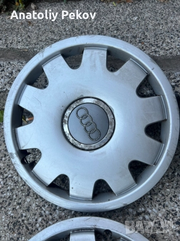 Оригинални тасове Ауди, 15", снимка 2 - Аксесоари и консумативи - 52003343