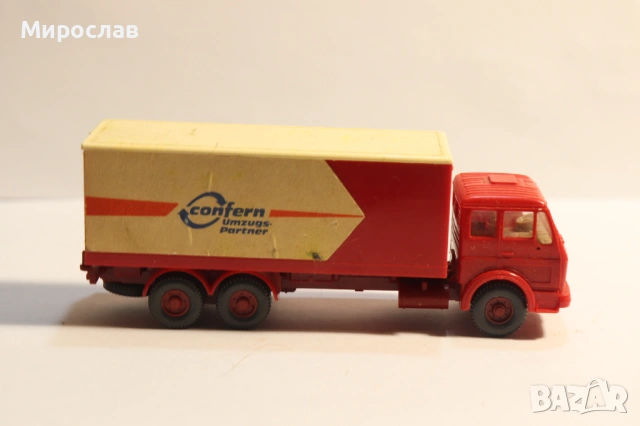 WIKING H0 1/87 MERCEDES BENZ КАМИОН МОДЕЛ, снимка 3 - Колекции - 53214519