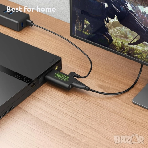 LiNKFOR PS2 към HDMI адаптер за Sony Playstation 2, снимка 3 - Аксесоари - 51581629