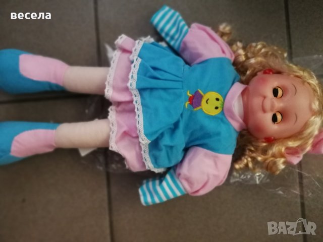 Мека кукла, музикална, големина 50см, снимка 2 - Кукли - 36582249