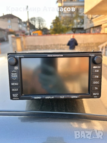 86120-64010. Мултимедия радио навигация за Тойота корола версо. 86113-60V140, снимка 2 - Части - 52437407