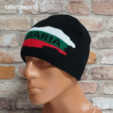 Нова зимна шапка с картата на България, снимка 2 - Шапки - 43375541