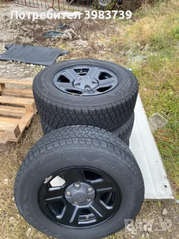 5x127x16 ДЖАНТИ С ГУМИ 225/70/16, снимка 4 - Гуми и джанти - 48581263