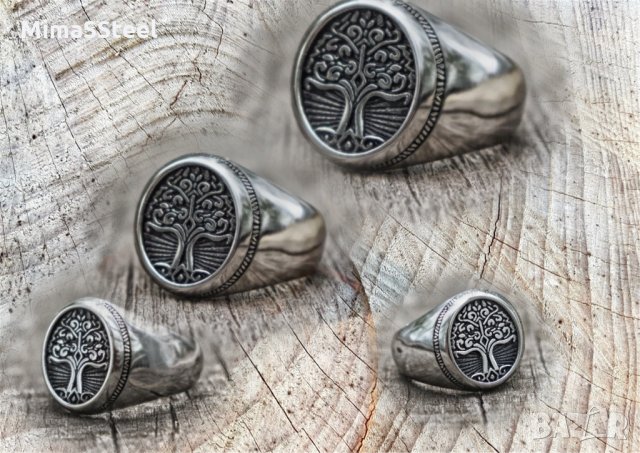 Мъжки стоманен пръстен Stainless Steel 316L , снимка 3 - Пръстени - 27620765