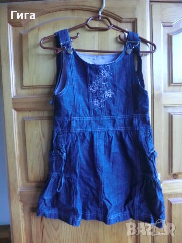 тъмен дънков сукман, снимка 2 - Детски рокли и поли - 37452822