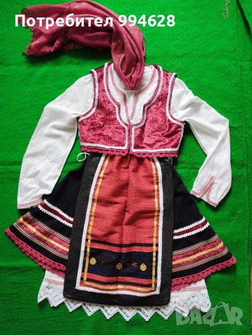 Народна носия ,момиче,140-157см