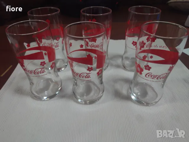 Колекция 6 чаши Кока Кола, снимка 2 - Колекции - 48238682