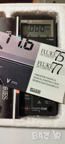 FLUKE 75, снимка 4 - Друга електроника - 52860950