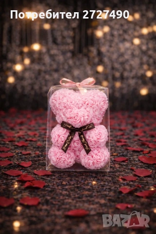 Мече от вечни рози 