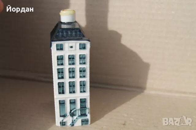 колекционерска порцеланова фигурка / шише Холандска къща ''Bols KLM'', снимка 6 - Колекции - 49483521