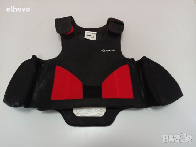 Детска предпазна жилетка за езда Fouganza safety 100, снимка 4 - Спортна екипировка - 32602698