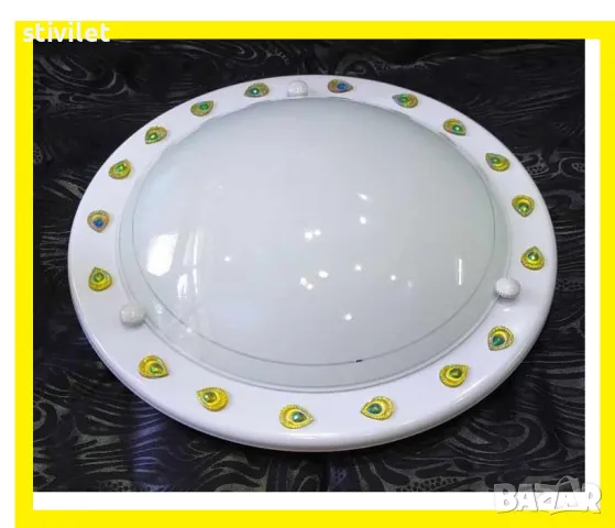 ПЛАФОН ПАУН  - НОВО- 3D ЕФЕКТ., снимка 4 - Лампи за таван - 47360337