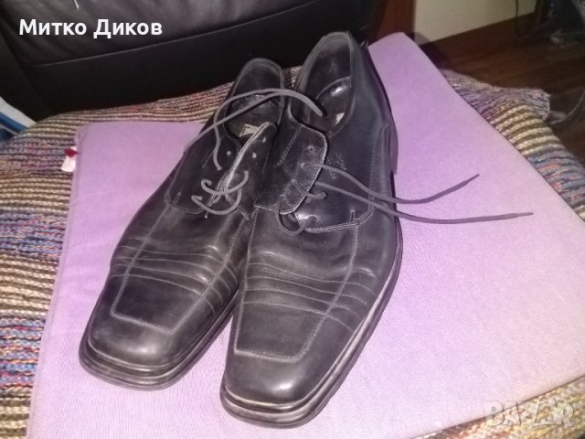 Young spirit английски маркови обувки естествена кожа стелка 30см №46