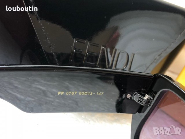 Fendi 2022 дамски слънчеви очила маска с лого, снимка 11 - Слънчеви и диоптрични очила - 38151847