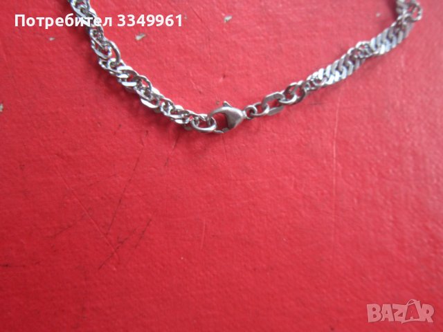 Страхотна сребърна гривна 925 , снимка 2 - Гривни - 36621612