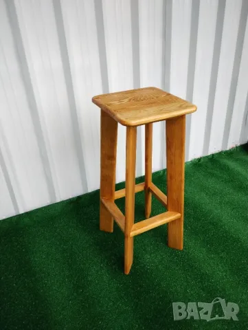 Дървени бар столове от масив ръчна изработка за заведения и дома , снимка 8 - Столове - 48144466