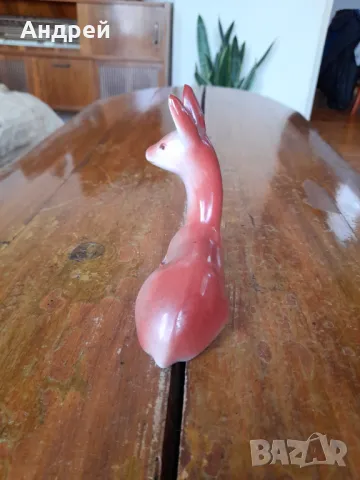 Стара порцеланова фигура,сърничка #7, снимка 2 - Други ценни предмети - 47608945