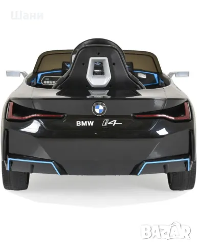 Акумулаторна кола BMW - I4, чернa

, снимка 6 - Детски велосипеди, триколки и коли - 50288763