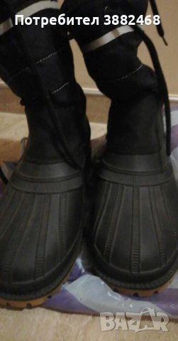 Гумени Ботуши ватирани 36/37  номер като нови, снимка 1