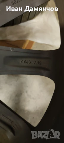 Джанти с гуми 17 Alutec -Germany. 7.0JX17H2 ET40 5x112, снимка 9 - Гуми и джанти - 50907319