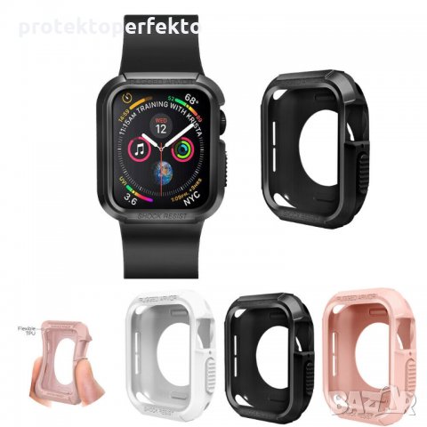 RUGGED ARMOR кейс за Apple Watch 3, 4, 5 - 49мм/ 38мм, 40мм, 41, 42, 44, 45 мм