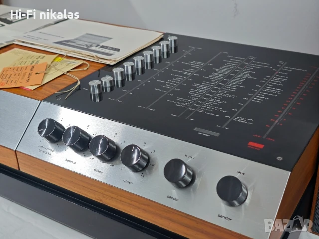 грамофон FM стерео радио Hi-Fi система стерео тонколони WEGA 3204 Dual 1209, снимка 6 - Радиокасетофони, транзистори - 51342887