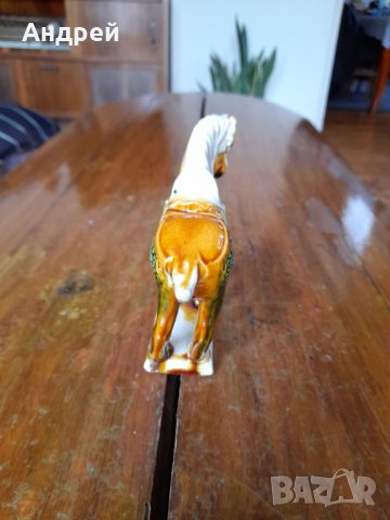 Стара порцеланова фигурка кон,конче, снимка 4 - Други ценни предмети - 39895306