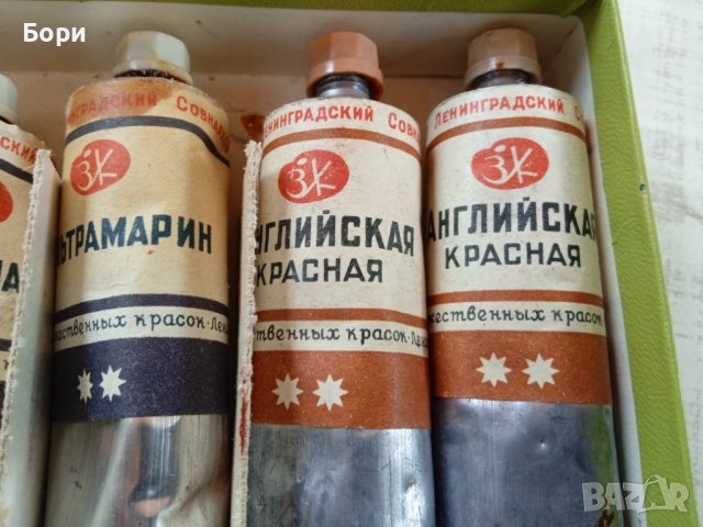 Маслени бои Ленинград 1954г, снимка 7 - Други ценни предмети - 40846426