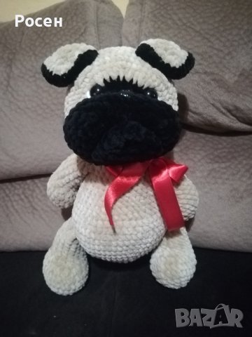 Плетено куче-Мопс, снимка 1