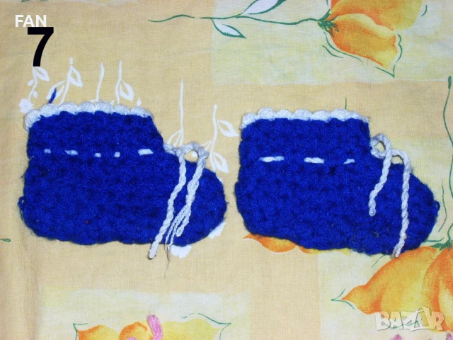 Бебешки плетени вълнени дрехи ръчна изработка, снимка 8 - Комплекти за бебе - 51392210