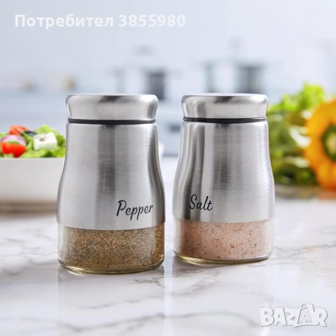 Комплект от два броя силнички Salt and Paper, снимка 3 - Аксесоари за кухня - 44081251