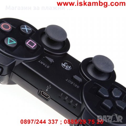 Геймпад PS3/SLIM/PC/PS2, снимка 2 - Аксесоари - 28461940