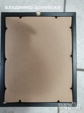 Ръчно ушит гоблен Христос с трънен венец, Стара картина, снимка 2 - Гоблени - 32508314