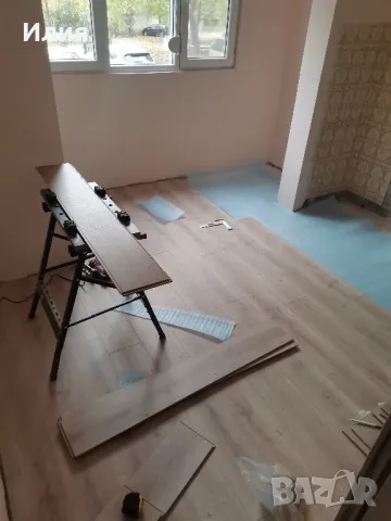 Монтаж на ламиниран паркет , снимка 5 - Монтажи - 47136972