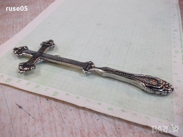 Кръст метален с разпятието - 67,77 гр., снимка 5 - Други ценни предмети - 28243063