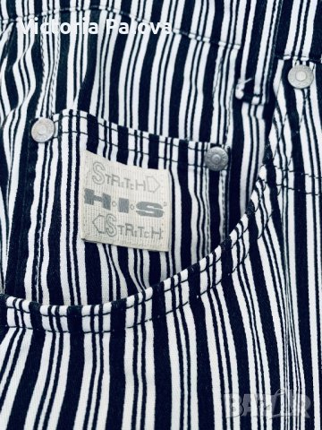 H.I.S. панталон висока талия, снимка 2 - Панталони - 40383432