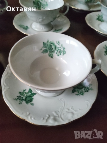 Порцеланов сервиз за чай/кафе, снимка 12 - Сервизи - 52770612