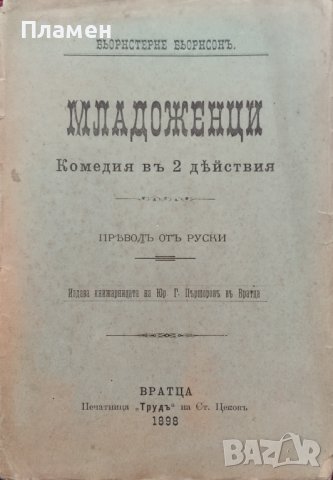 Младоженци. Комедия въ 2 действия Бьорнстерне Бьорнсонъ