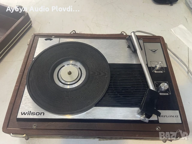Wilson Diplomat Грамафон , снимка 3 - Грамофони - 51148294